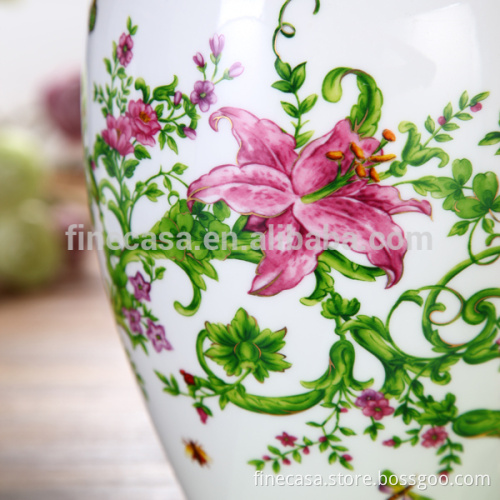 Elegant Fine New Bone China Ceramic Porcelain Flower Vase                
                                    Quality Assured